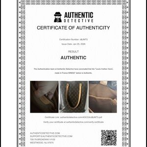 Louis Vuitton Monogram Canvas Interior